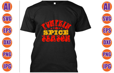 Pumpkin Spice Season Retro SVG SVG Syaman 