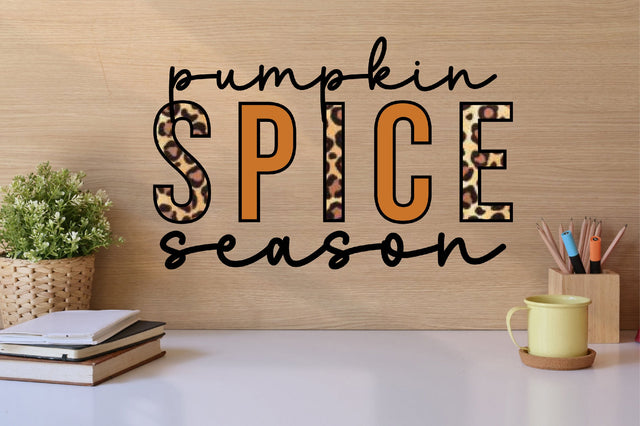 Pumpkin spice season sublimation Sublimation SVGista 