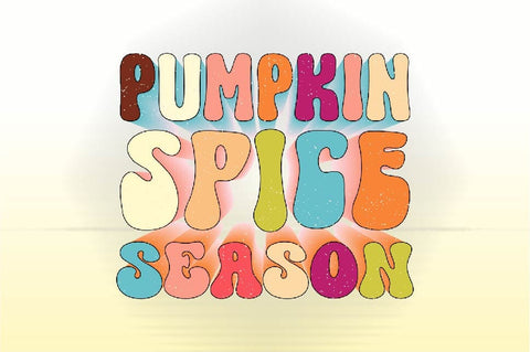 Pumpkin Spice Season Sublimation SVGArt 