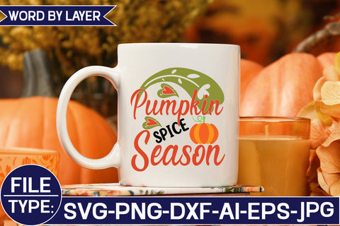 Pumpkin Spice Season SVG Cut File SVG Studio Innate 