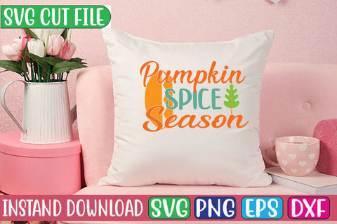 Pumpkin Spice Season SVG Cut File SVGs, Quotes and Sayings, Food & Drink, Holiday,On Sale, SVG Studio Innate 