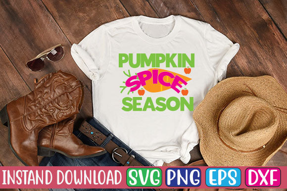 Pumpkin Spice Season SVG Cut File SVGs, Quotes and Sayings, Food & Drink, Holiday,On Sale, SVG Studio Innate 