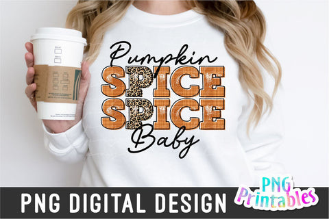 Pumpkin Spice Spice Baby png - Fall png - Print File - Fall Sublimation Design - Autumn png - Digital Download Sublimation Svg Cuttables 