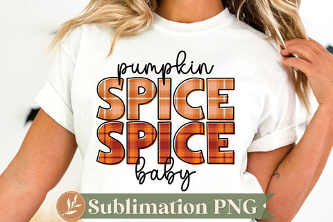 Pumpkin Spice Spice Baby Sublimation File, Funny Fall PNG Sublimation LilleJuniper 