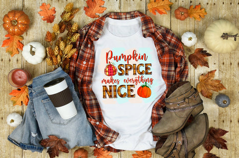 Pumpkin Spice Sublimation Bundle, Fall Bundle SVG Shetara Begum 
