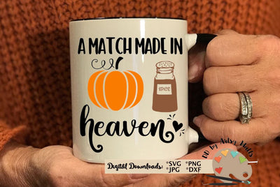 Pumpkin spice svg cut file - fall coffee cup svg - coffee lover SVG The Artsy Spot 