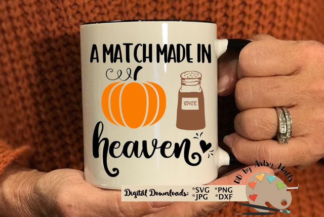 Pumpkin spice svg cut file - fall coffee cup svg - coffee lover SVG The Artsy Spot 