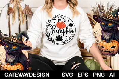 Pumpkin Spice Vebes svg design SVG designmaster24 