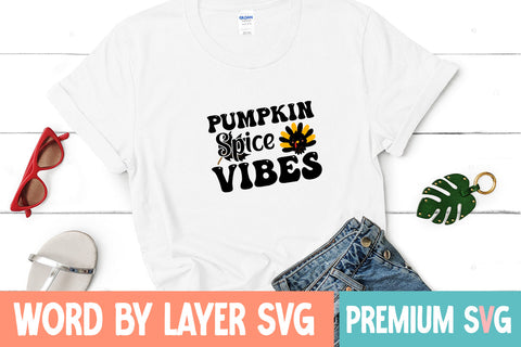 Pumpkin Spice Vibes SVG CUT FILE SVG Blessedprint 