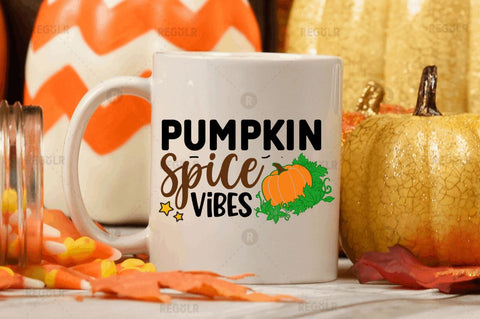 Pumpkin spice vibes SVG SVG Regulrcrative 