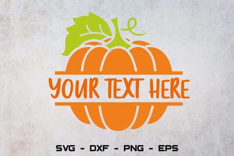 Pumpkin split monorgam svg, Fall svg, Thanksgiving svg, Autumn svg, Halloween monogram svg SVG CuttingLineStore 