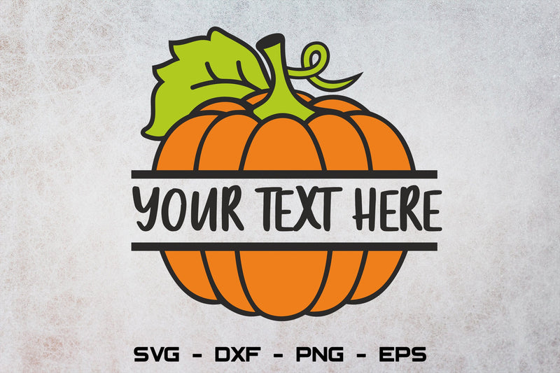 Pumpkin split monorgam svg, Fall svg, Thanksgiving svg, Autumn svg ...