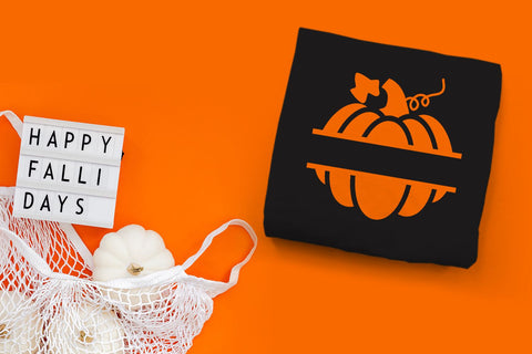 Pumpkin Split SVG SVG Designed by Geeks 