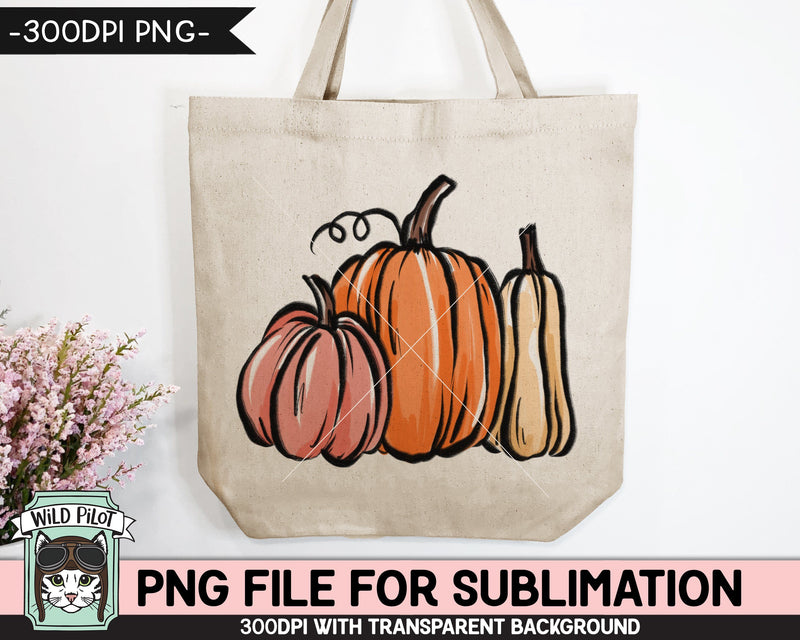 Pumpkin SUBLIMATION design PNG, Pumpkin png file, Pumpkin sublimation ...