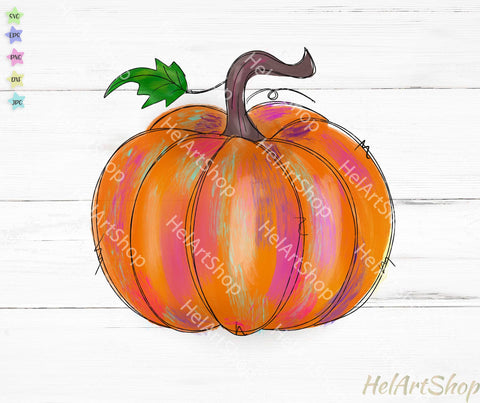 Pumpkin Sublimation PNG Sublimation _HelArtShop_ 