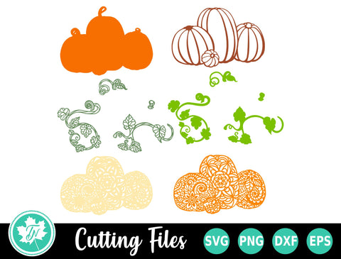 Pumpkin SVG | 3D Pumpkin SVG | Zentangle SVG SVG TrueNorthImagesCA 