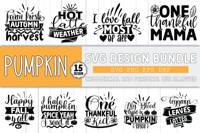 Pumpkin SVG Bundle SVG Ariyan 