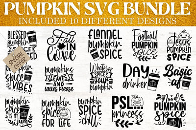 Pumpkin SVG Bundle SVG Designangry 