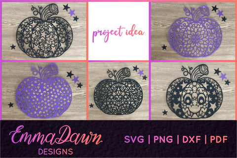 Pumpkin SVG Bundle SVG Emma Dawn Designs 