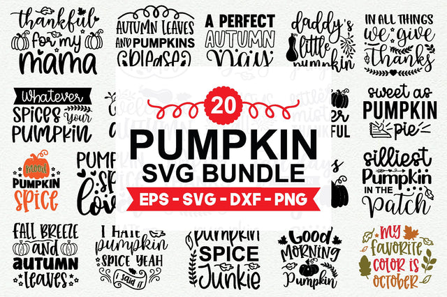Pumpkin Svg Bundle SVG md faruk hossain 