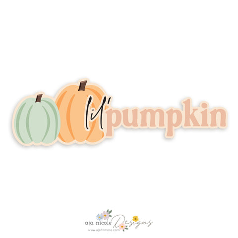 Pumpkin SVG cut file SVG Aja Nicole Designs 