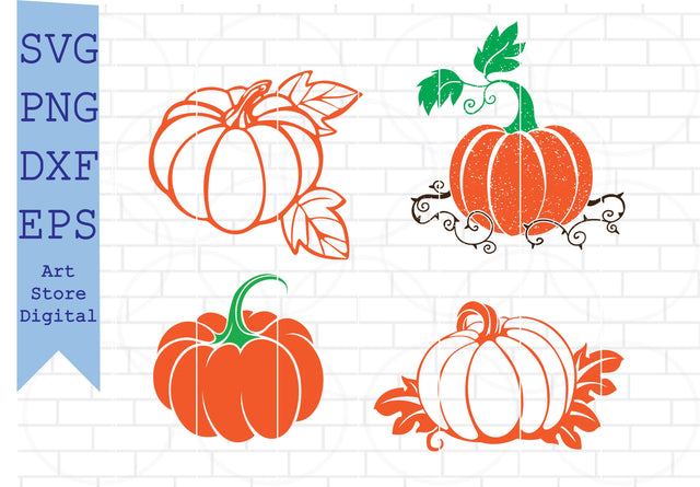 Pumpkin SVG, Fall Pumpkin Svg SVG Artstoredigital 