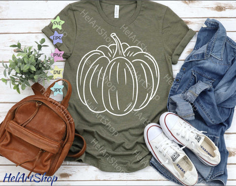 Pumpkin svg, Fall Svg SVG _HelArtShop_ 