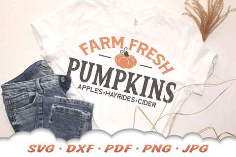 Pumpkin SVG | Farmhouse Fall SVG Files SVG Cloud9Design 