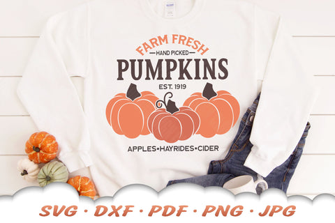 Pumpkin SVG | Farmhouse Fall SVG SVG Cloud9Design 