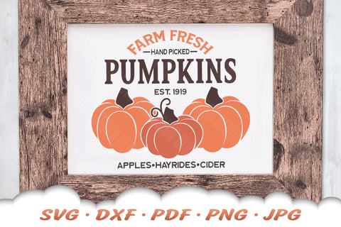 Pumpkin SVG | Farmhouse Fall SVG SVG Cloud9Design 