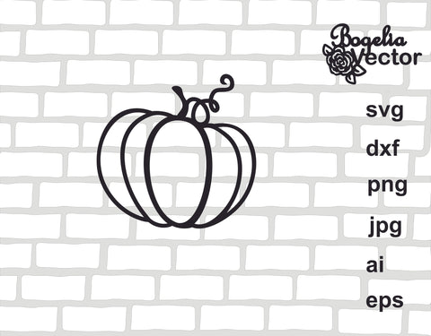 Pumpkin Svg file Bundle, Pumpkin Cut file, Fall svg, Autumn, Instant Download, Cricut Silhouette, Thanksgiving, Thankful, Halloween Sign SVG BogeliaVector 