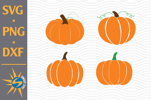 Pumpkin SVG, PNG, DXF Digital Files Include SVG SVGStoreShop 