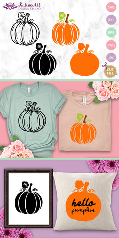 Pumpkin svg Pumpkin bundle Pumpkin png Pumpkin outline Fall pumpkin svg. Jpg, png, eps, dxf, svg cut file. SVG KatineArt 