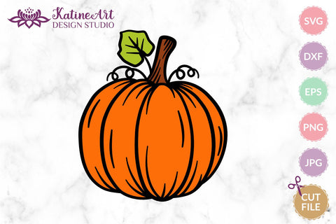 Pumpkin svg Pumpkin layered Fall pumpkin svg Pumpkin png Autumn Svg Fall svg. Jpg, png, eps, dxf, svg cut file. SVG KatineArt 