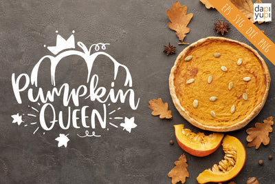 Pumpkin SVG Pumpkin Queen Quotes SVG dapiyupi store 