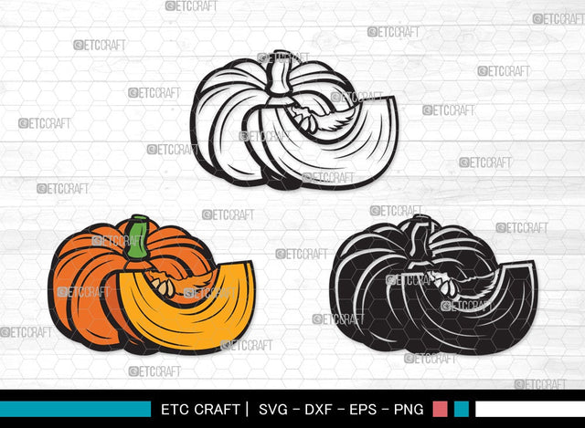 Pumpkin SVG | Pumpkins Svg | Autumn Fall Svg | Thanksgiving Svg | Halloween Svg | Pumpkin Clipart SVG ETC Craft 