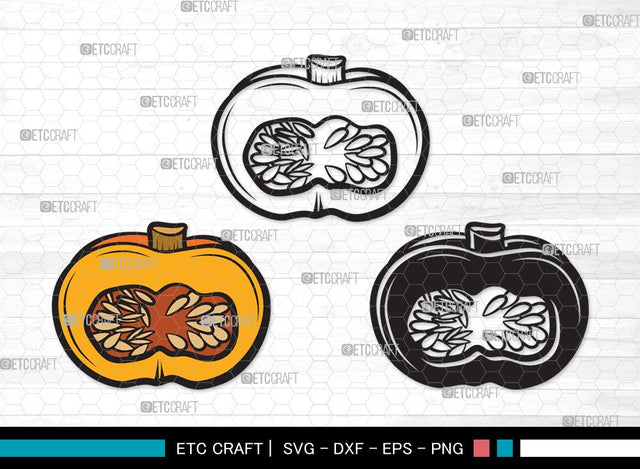 Pumpkin SVG | Pumpkins Svg | Autumn Fall Svg | Thanksgiving Svg | Halloween Svg | Pumpkin Clipart SVG ETC Craft 