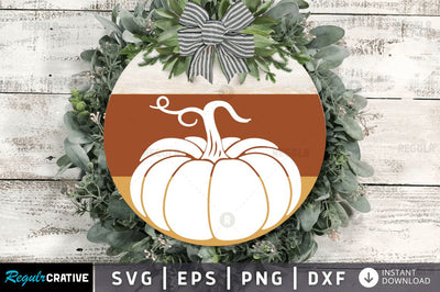 Pumpkin SVG SVG Regulrcrative 