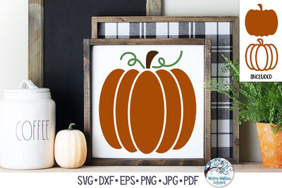 Pumpkin SVG SVG Wispy Willow Designs 