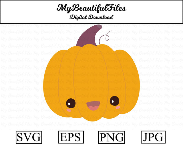 Pumpkin - Thanksgiving SVG MyBeautifulFiles 