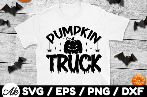 Pumpkin truck svg SVG akazaddesign 