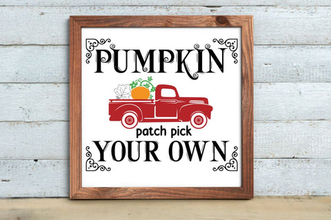 Pumpkin Vintage SVG Bundle SVG DESIGNISTIC 