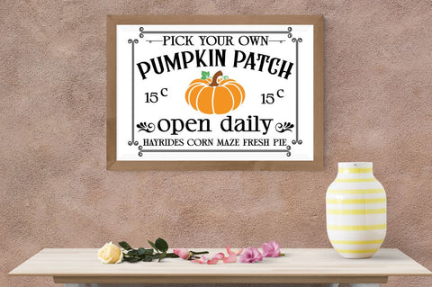 Pumpkin Vintage SVG Bundle SVG DESIGNISTIC 