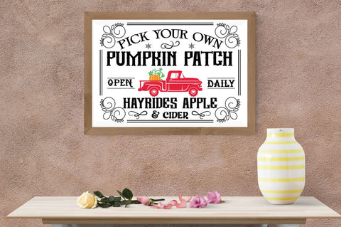 Pumpkin Vintage SVG Bundle SVG DESIGNISTIC 