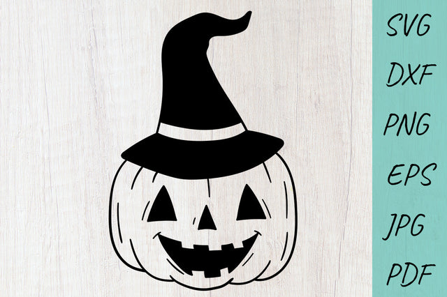 Pumpkin Witch Hat SVG, Pumpkin SVG, Halloween SVG SVG Irina Ostapenko 