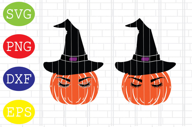 Pumpkin Witch Svg, Witch Hat Pumpkin Svg, Halloween Witch Svg, Halloween Pumpkin Svg, Cauldron Svg, Halloween Svg, Fall Svg, Autumn Svg, Ghost Svg SVG DigitalSvgFiles 