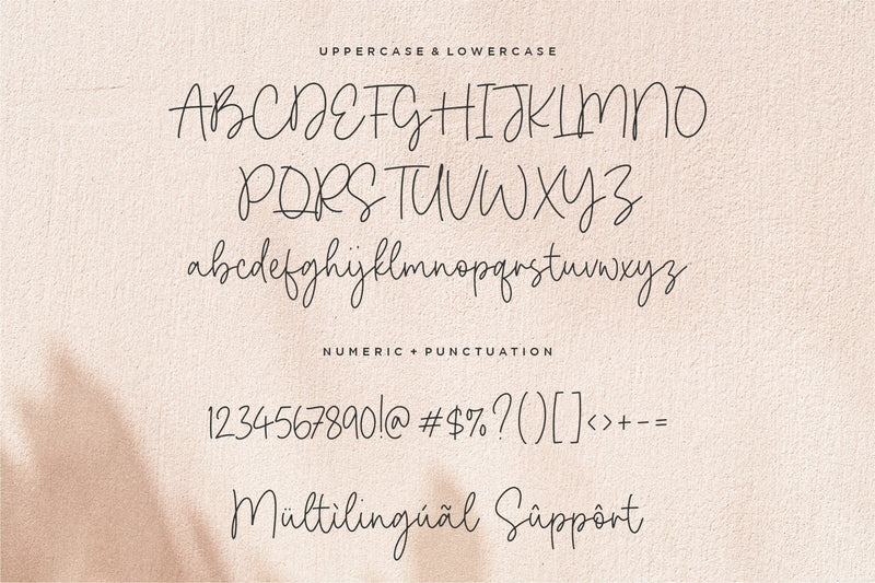 Pumpkind Custard Modern Handwritten Font - So Fontsy