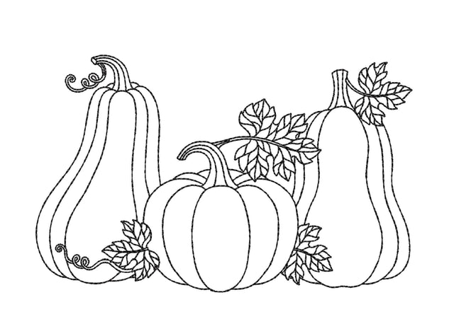 Pumpkins Embroidery Design Embroidery/Applique DESIGNS Nino Nadaraia 