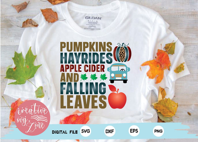pumpkins hayrides apple cider and falling leaves Sublimation md faruk hossain 