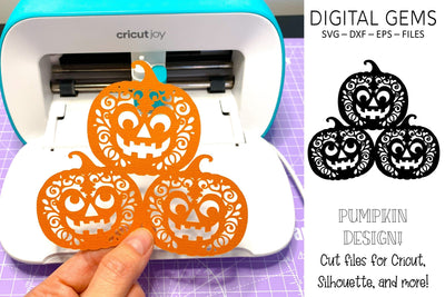 Pumpkins SVG Digital Gems 